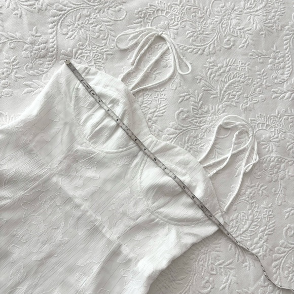 Lulu's White Midi Dress - Picture 6 of 7